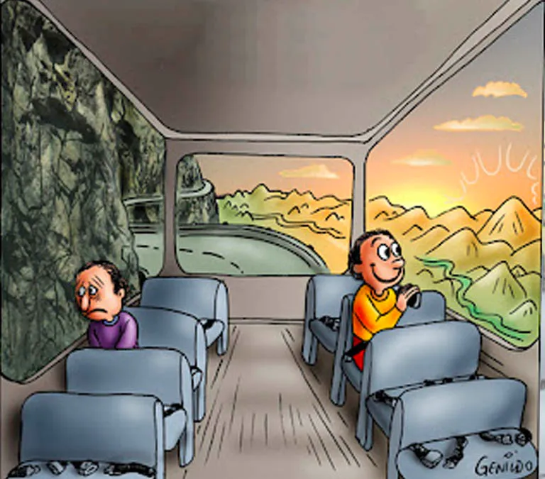 2 guy in a bus 