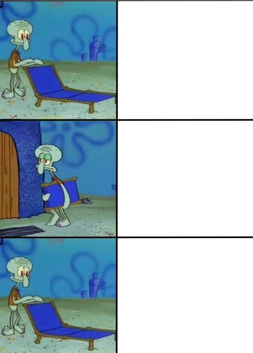 3 squidward chair 
