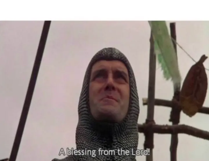 A blessing from the Lord! 