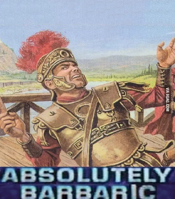 ABSOLUTELY BARBARIC! 