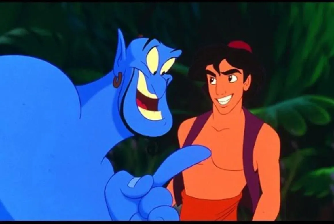 Aladdin Genie Wish 