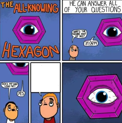 All knowing hexagon (ORIGINAL) 