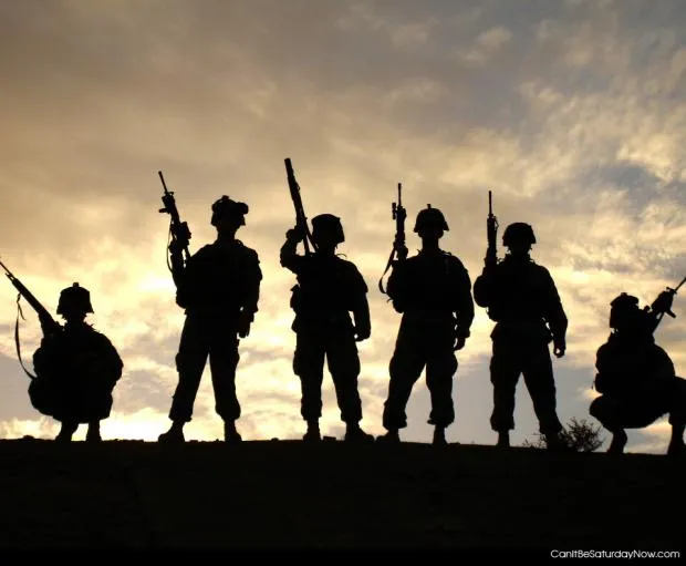 American Army Soldiers 