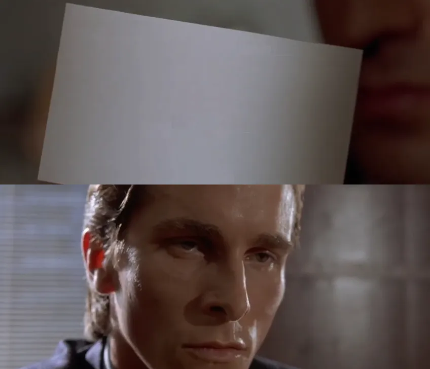 American Psycho Card 