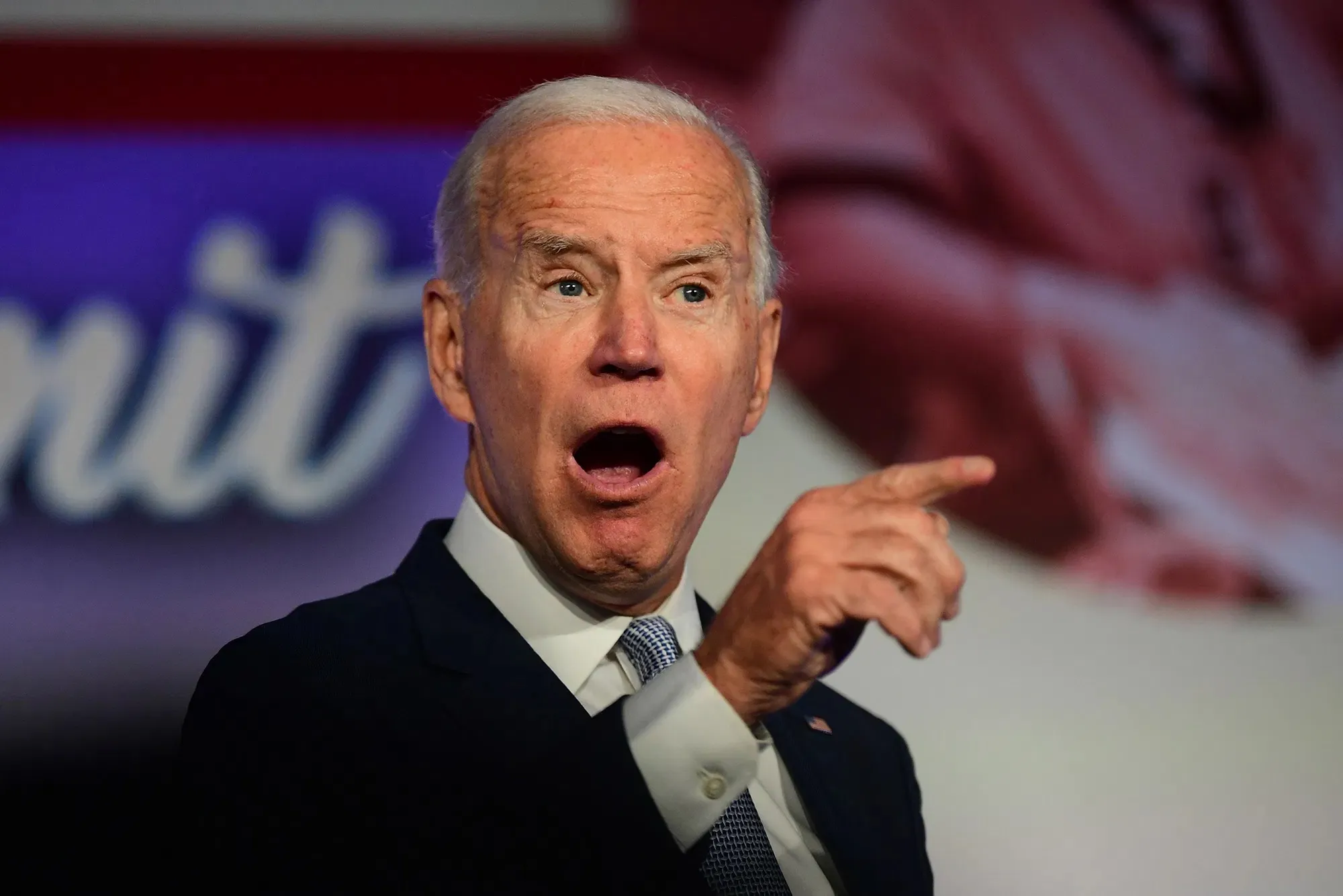 Angry Joe Biden Pointing 