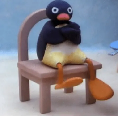 Angry penguin 