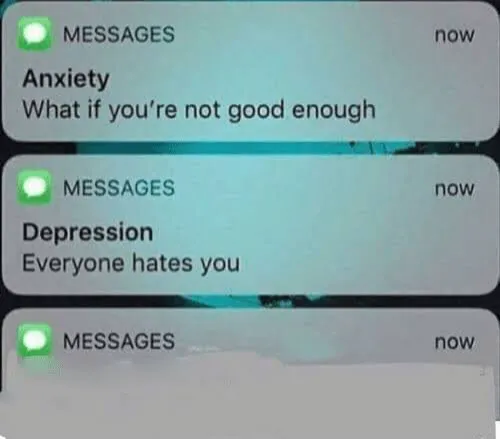 Anxiety/depression texts 