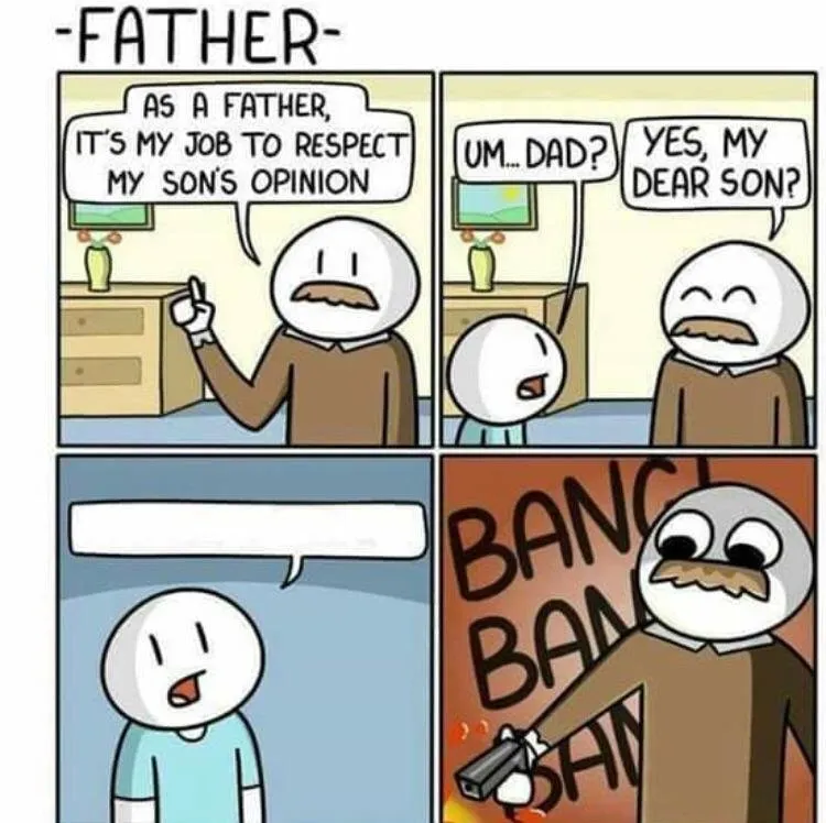 As a father template 