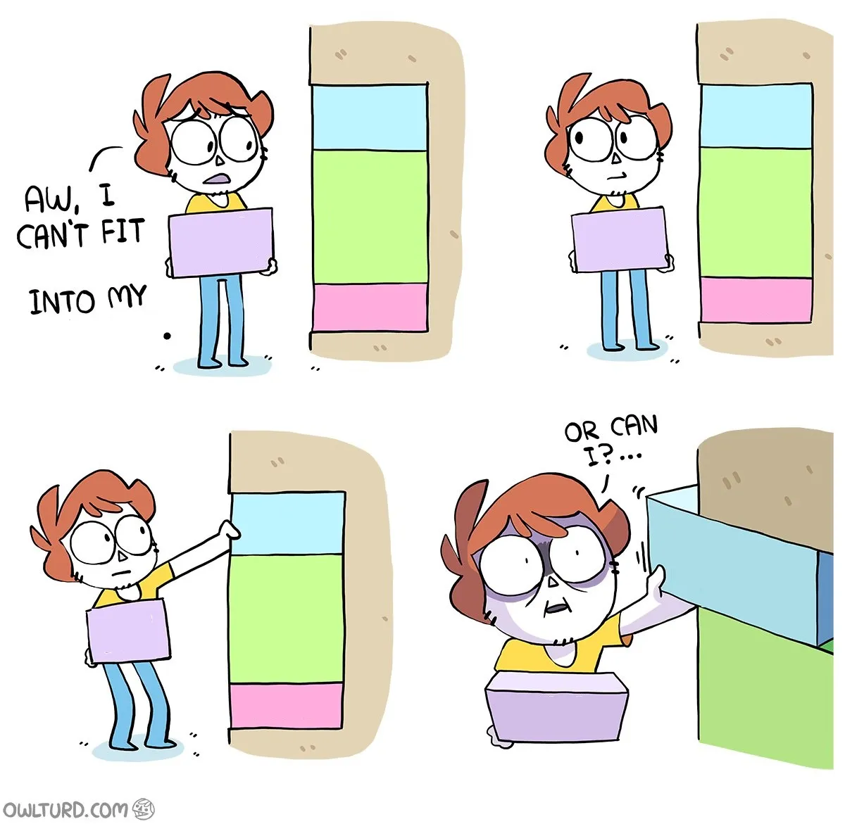 Aw I cant fit 