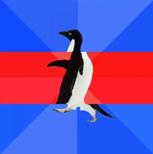 Awkward awesome awkward penguin 