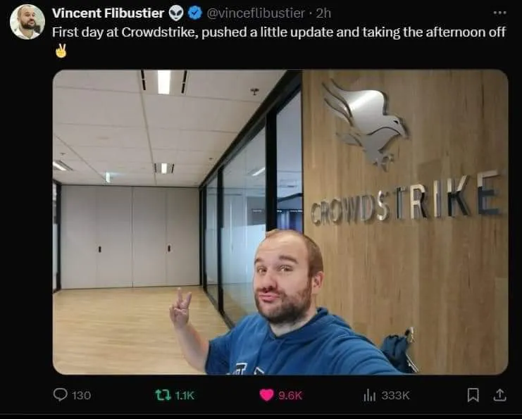 BSOD crowdstrike guy