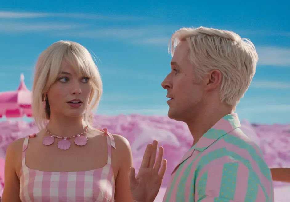 Barbie And Ken Margot Robbie Ryan Gosling