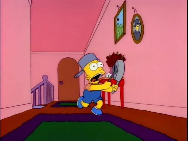 Bart banging pots 