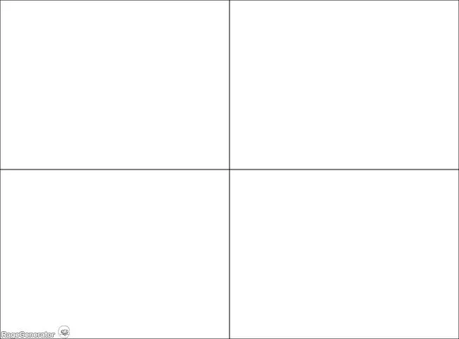 Basic Four Panel Meme 