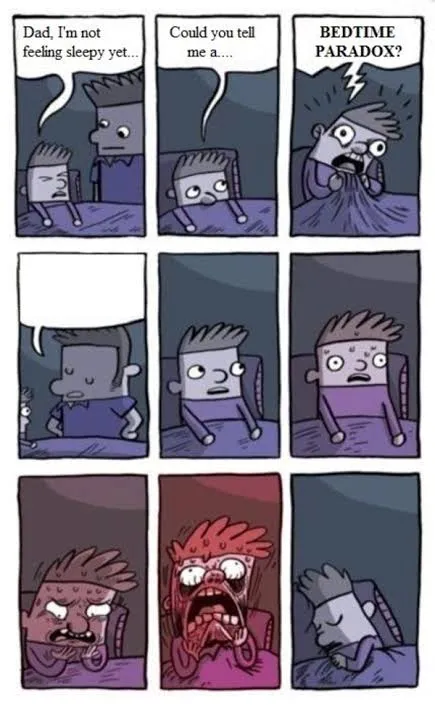 Bedtime paradox 
