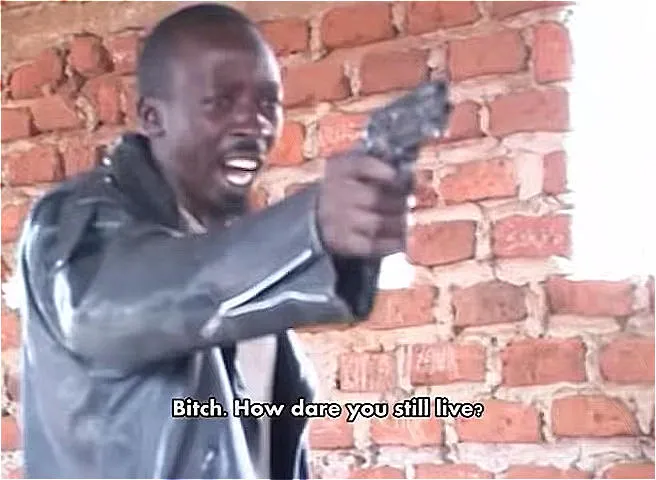 Bitch. How dare you still live 