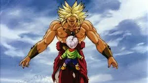 Broly Stares At Kid Trunks 