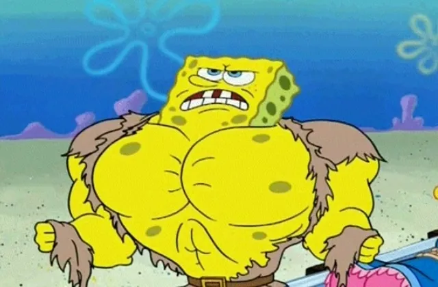 Buff Spongebob 
