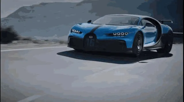 Bugatti vs Ass of a human 