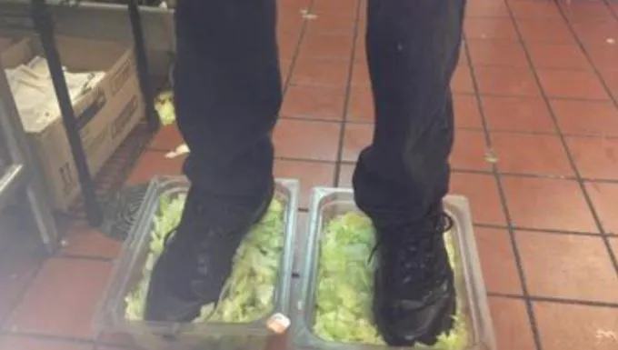 Burger King Foot Lettuce 