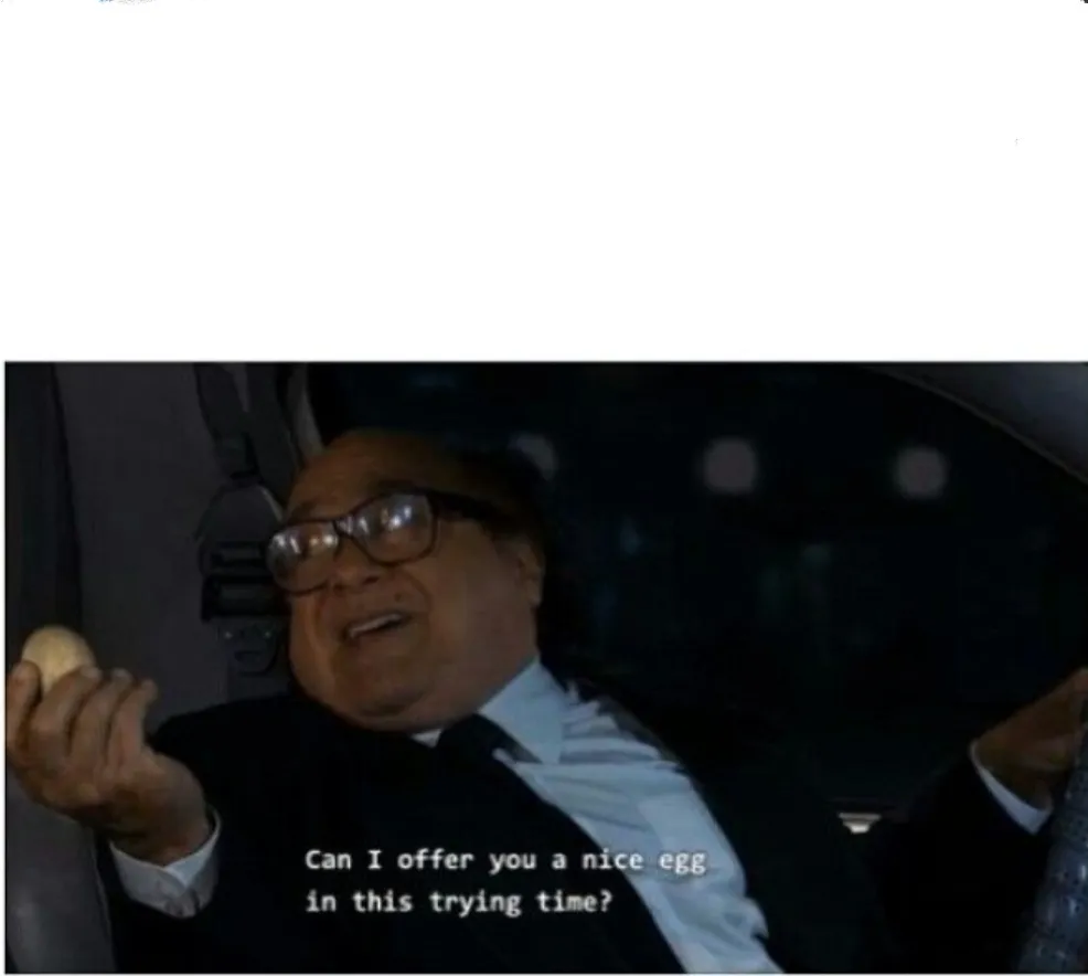 Can I offer you an egg 