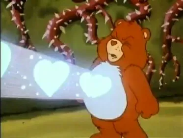 Care Bear heart power 