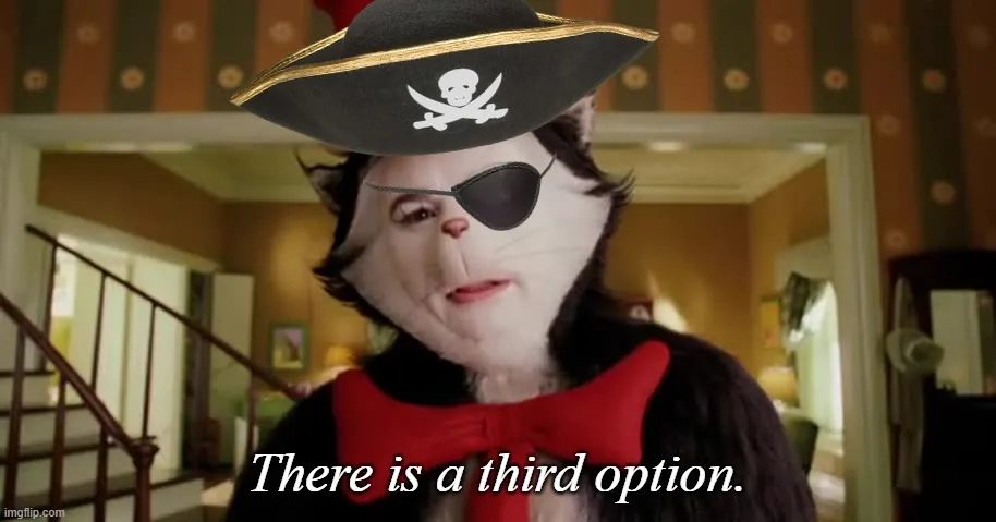 Cat in the hat third option pirate 