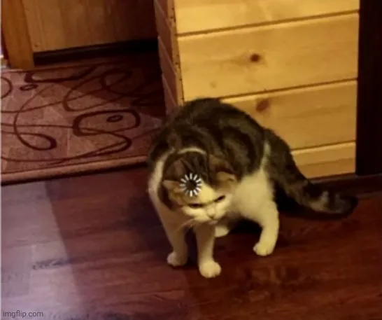 Cat think 