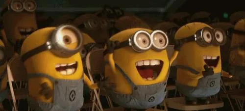 Cheering Minions 
