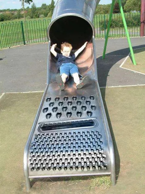 Cheese Grater Slide 