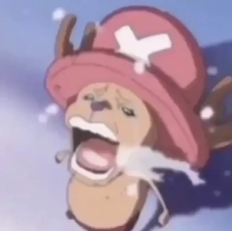 Chopper crying 
