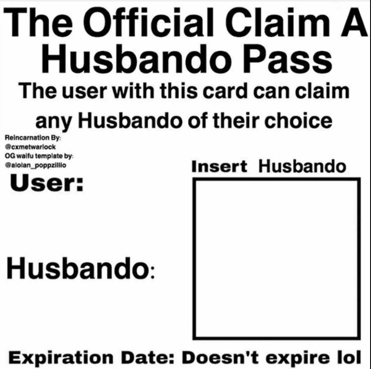 Claim a Husbando Pass 