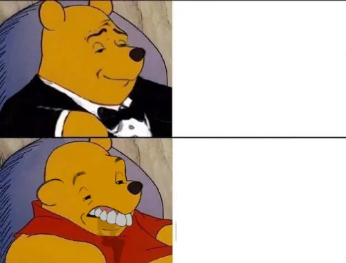 Classy and dumb pooh 