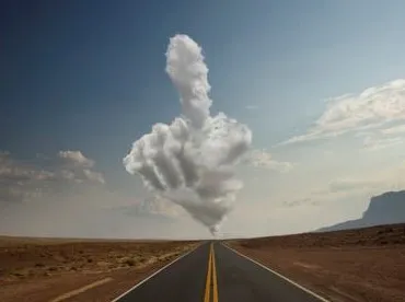 Cloud Pointing Finger 