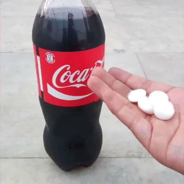 Coke and Mentos 