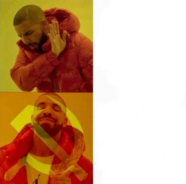 Communist Drake Meme 