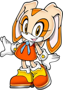 Cream the Rabbit Sonic Adventure design 