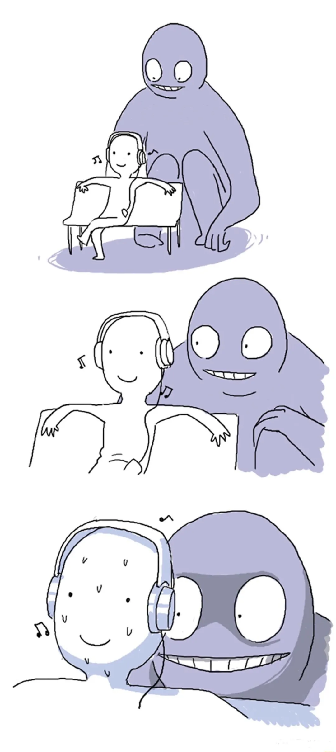 Creeping Up from Behind 