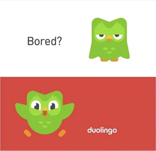 DUOLINGO BORED 