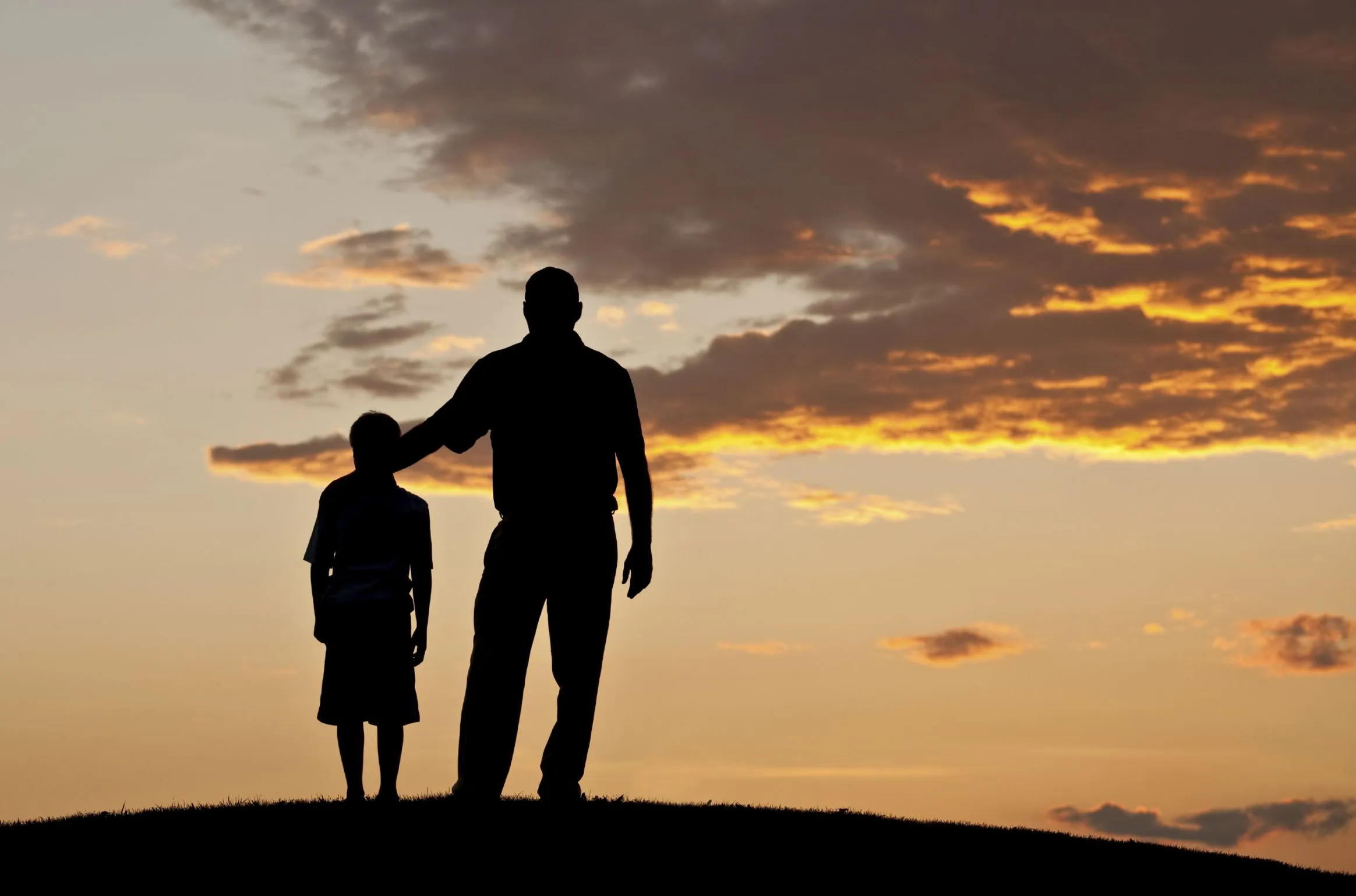 Dad and son 