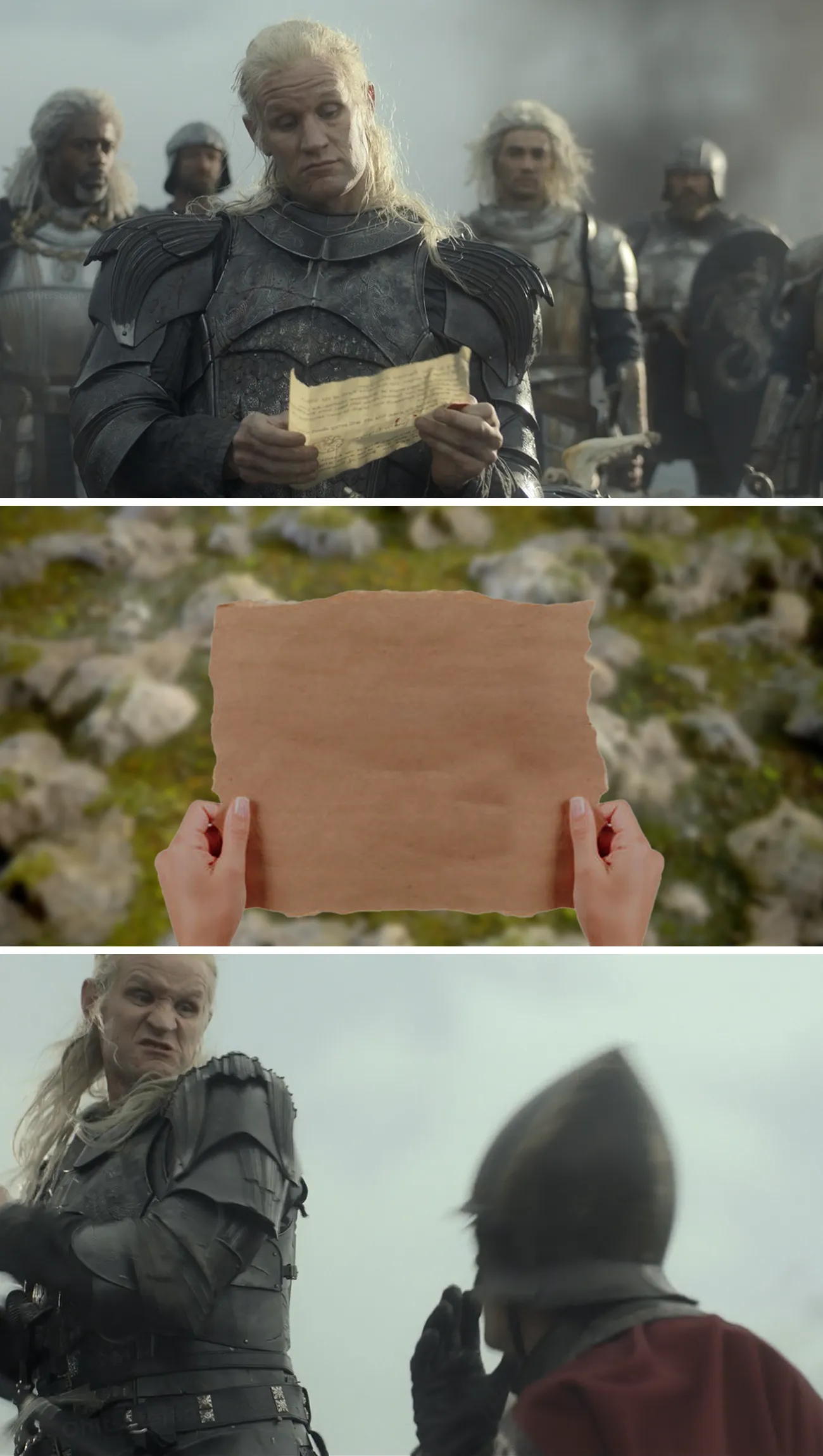 Daemon Targaryen Message 