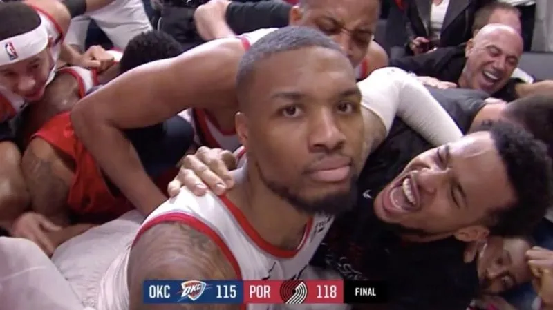 Damian Lillard Game Winner 
