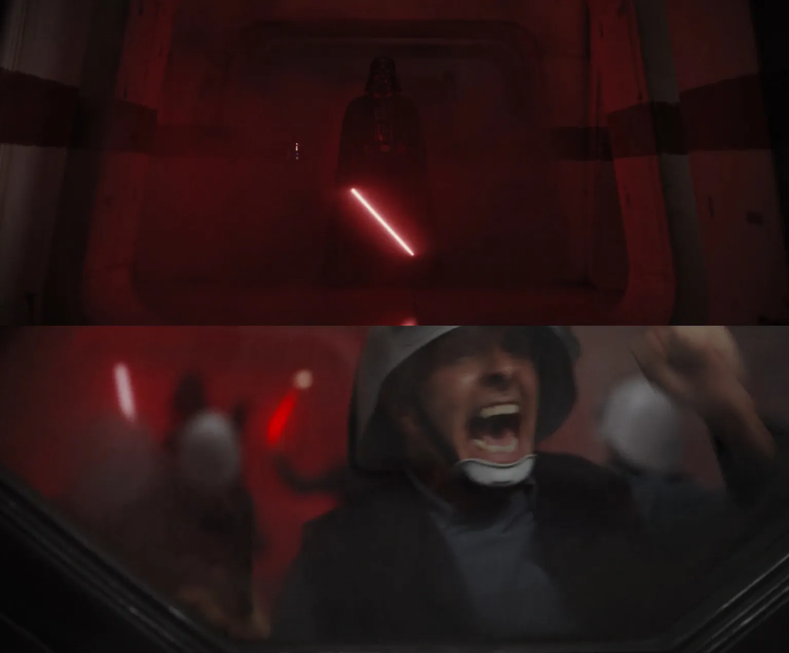 Darth Vader vs Rebel 