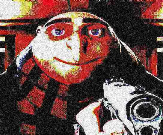 Deep fried Gru gun 