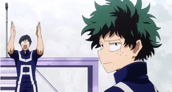 Deku Ignoring Iida 