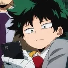 Deku dissapointed 