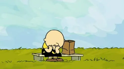 Depressed Charlie Brown 