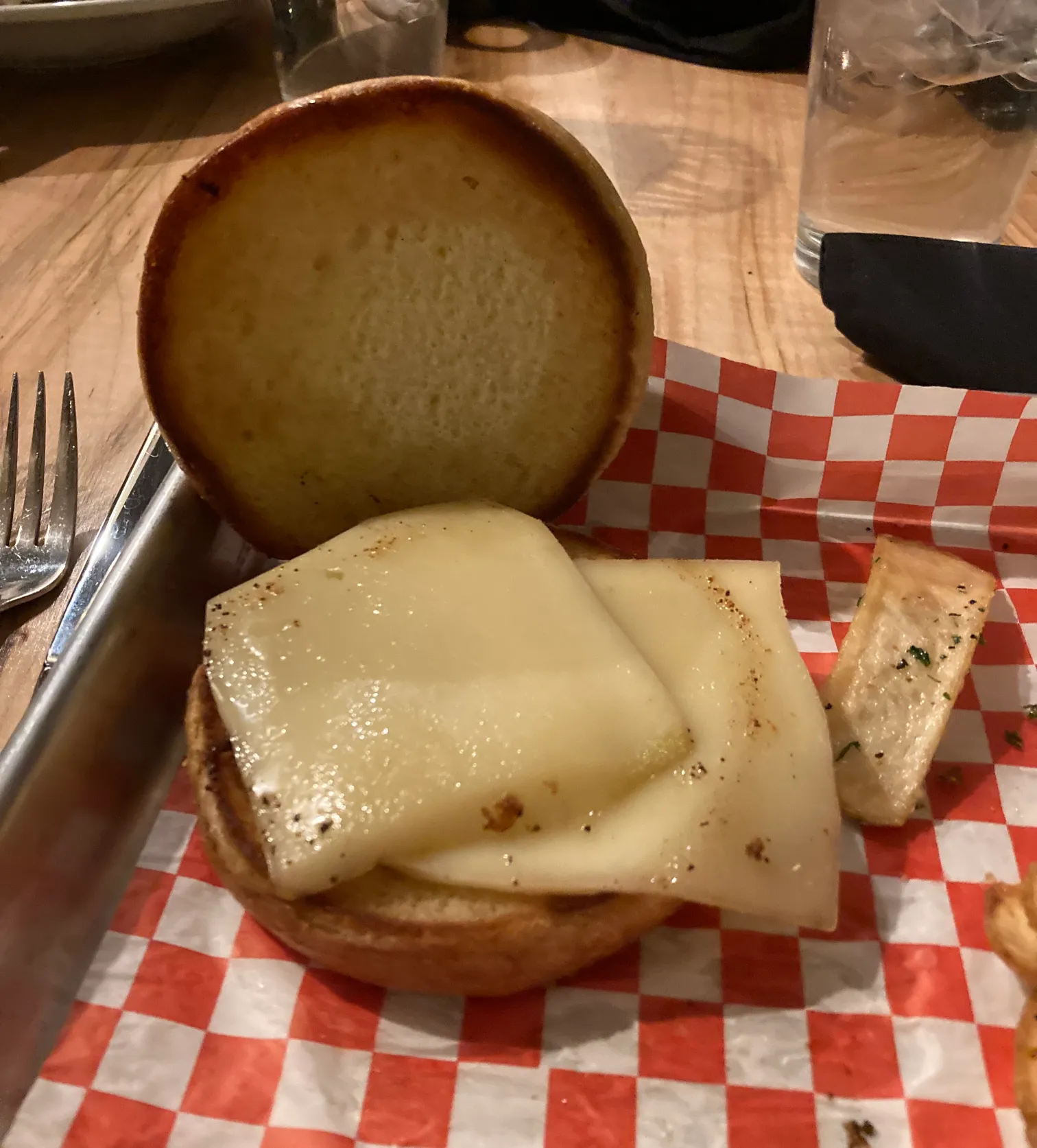 Disappointment Grilled Cheese 