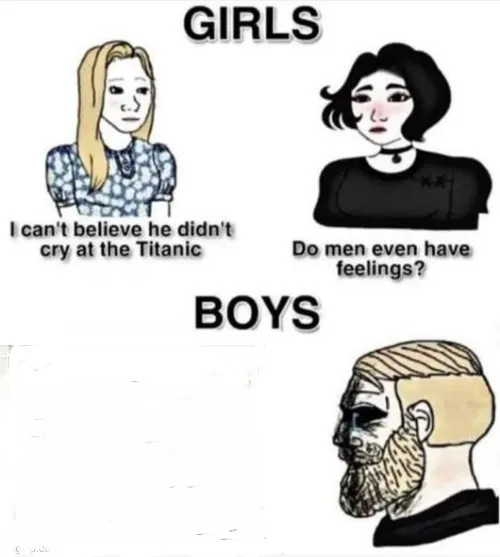 Do boys even have feelings 