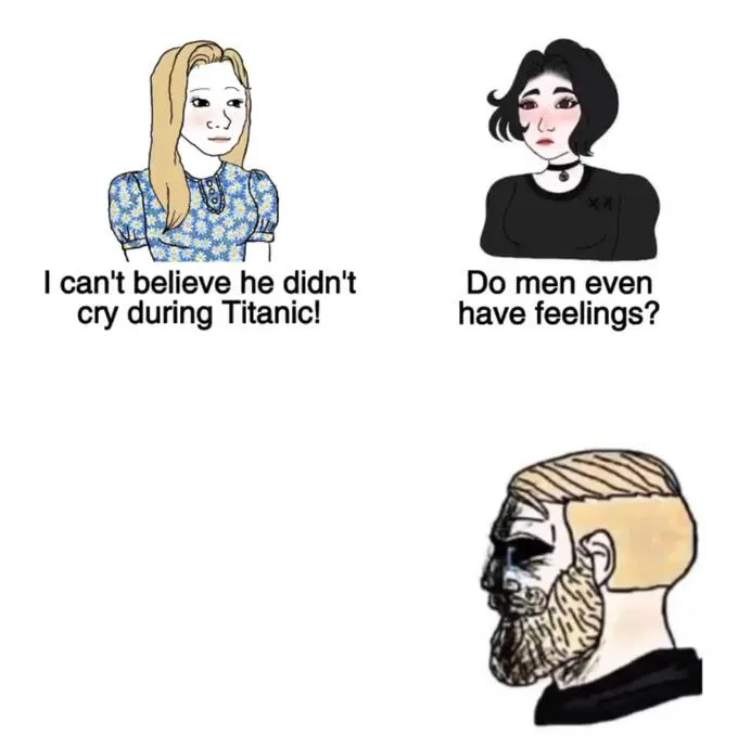 Do men have feelings 